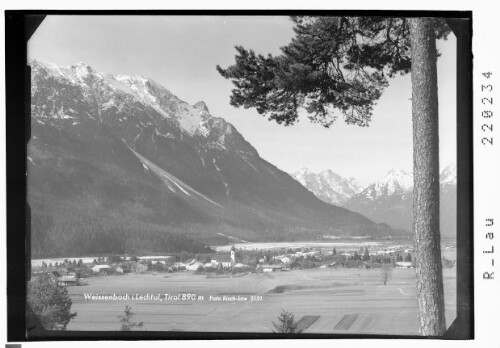 Weissenbach im Lechtal in Tirol 890 m