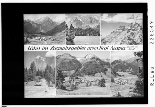 Lähn im Zugspitzgebiet 1128 m / Tirol - Austria