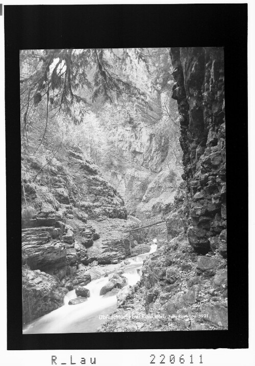 Übleschlucht bei Rankweil