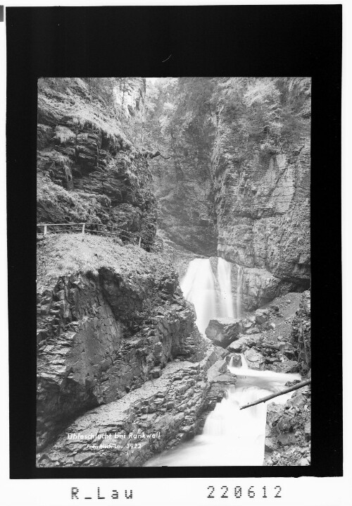 Übleschlucht bei Rankweil