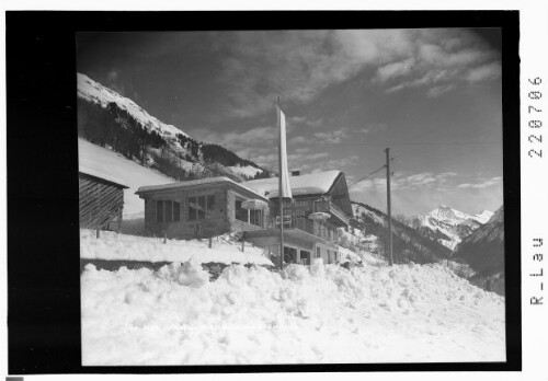 Gasthaus Wallis / Buchboden 928 m, Vorarlberg