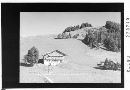 Pension Peterhof / Alpe Furx / Laterns 1200 m : [Gasthaus Peterhof auf Furx]