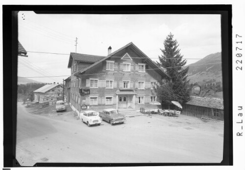 [Gasthaus Brauerei Krumbach im Bregenzerwald]