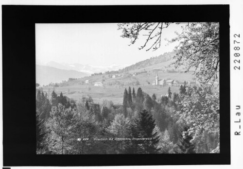 Müselbach mit Mittagspitze / Bregenzerwald