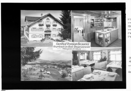 Gasthof Pension Brauerei / Krumbach im Vord. - Bregenzerwald