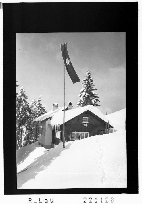 Ö.A.V. Hütte am Hochälpele bei Dornbirn / Vorarlberg