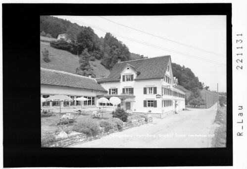 Thüringerberg / Vorarlberg / Gasthof Sonne