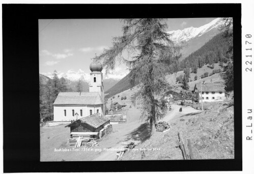 Bschlabs in Tirol 1314 m gegen Hornbachkette