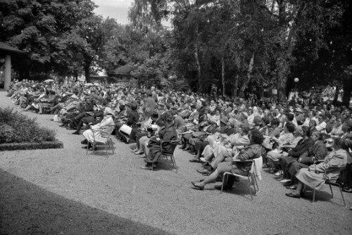 Musikpavillion in den Bregenzer Seeanlagen