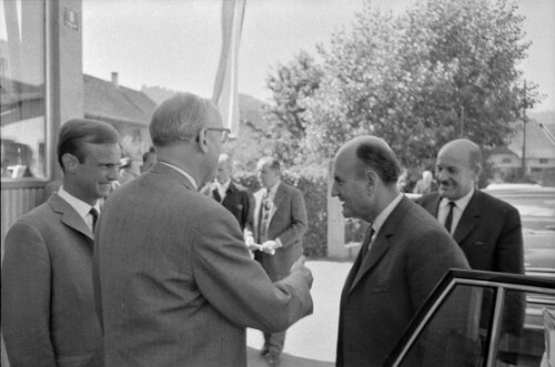 Bundeskanzler Josef Klaus auf Besuch in Vorarlberg, Firma Elko in Rankweil