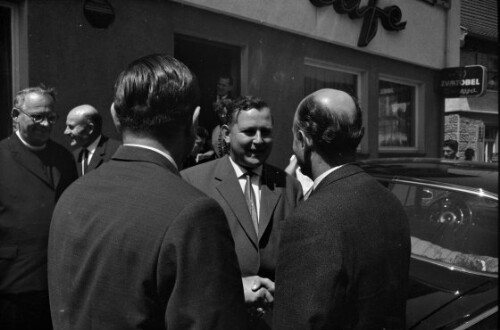 Bundeskanzler Josef Klaus auf Besuch in Vorarlberg, Besuch in Klaus