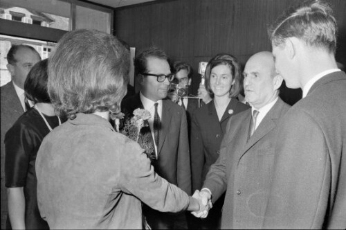 Bundeskanzler Josef Klaus auf Besuch in Vorarlberg, Firma Kästle in Hohenems