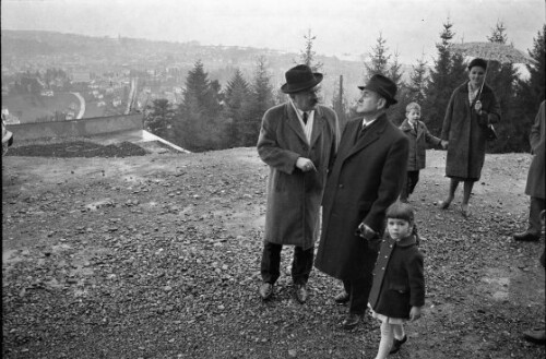 Bundeskanzler Josef Klaus im Nationalratswahlkampf, Besuch auf dem Gebhardsberg in Bregenz