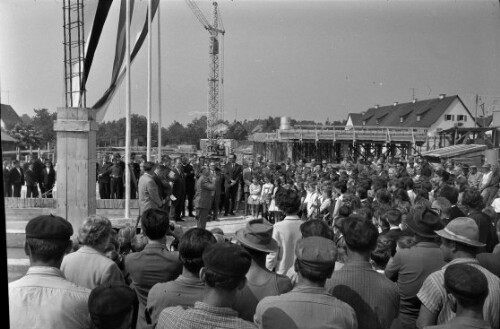 Grundsteinlegung für die Volkschule Schendlingen in Bregenz-Vorklsoter