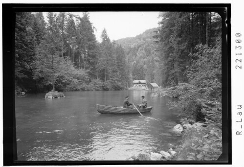[Schwarzer See bei Satteins / Vorarlberg]