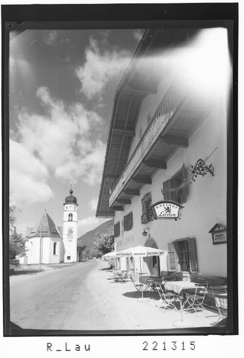 [Gasthof Löwen in Barwies / Tirol]