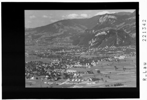 Altach und Hohenems gegen Dornbirn und Bödele