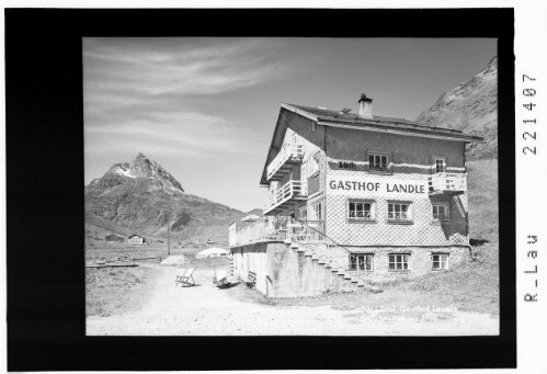 Galtür in Tirol / Gasthof Landle