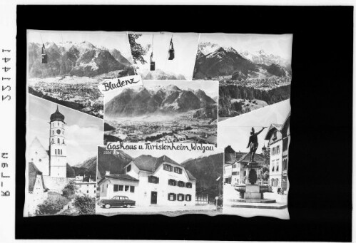 Bludenz / Gasthaus und Touristenheim Walgau