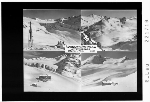 Vernagthütte 2766 m / AV Würzburg / Ötztal - Tirol