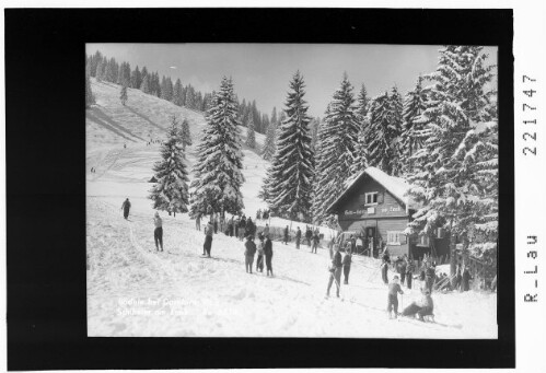 Bödele bei Dornbirn Vorarlberg / Schiheim am Lank