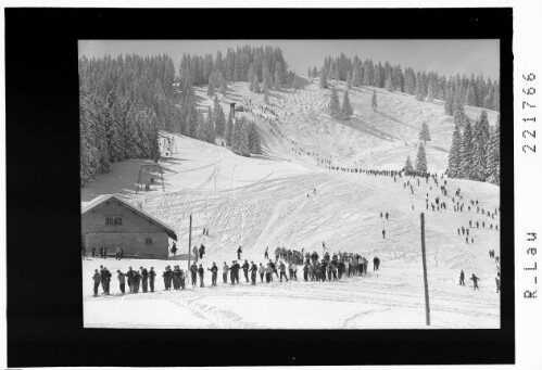 Bödele Bei Dornbirn Vorarlberg / Lanklift Talstation und Sprungschanze