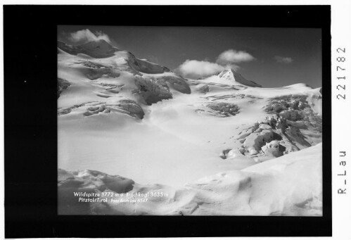 Wildspitze 3772 m und Brochkogel 3635 m / Pitztal / Tirol
