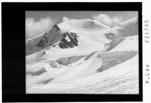 Wildspitze 3772 m / Nord- und Südgipfel / Abfahrt / Pitztal Tirol