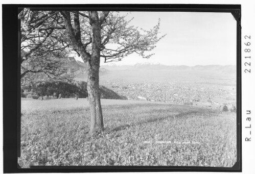 Dornbirn Vorarlberg gegen Schweizer Berge
