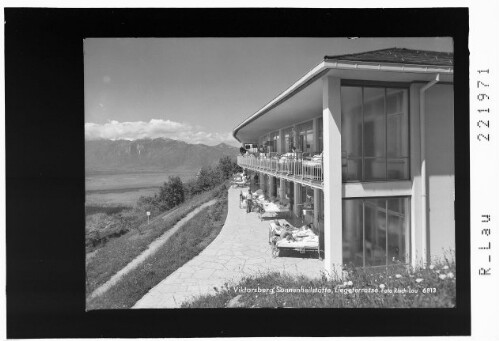 Viktorsberg Sonnenheilstätte / Liegeterrasse