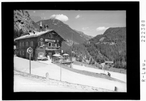 Gasthof Weinberg (Vinadi) im Unterengadin mit Hochfinstermünz