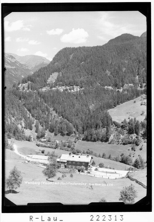 Weinberg (Vinadi) mit Hochfinstermünz