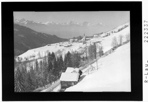 Blons / Walsertal : [Blons im Grossen Walsertal gegen Rhätikon]
