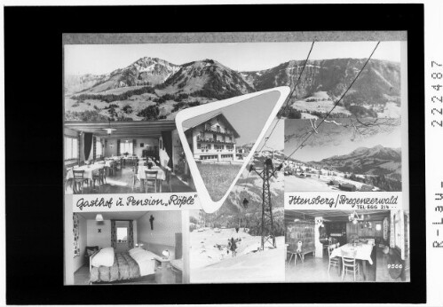 Gasthof und Pension Rössle / Ittensberg / Bregenzerwald