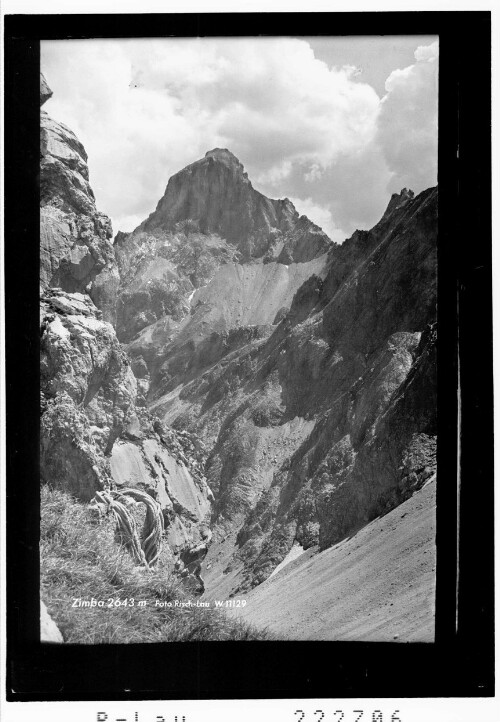 [Blick vom Eisentäli zur Zimba]