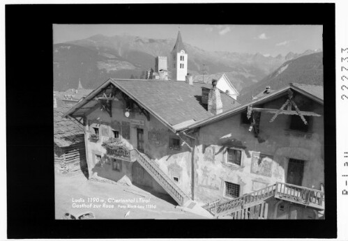 Ladis 1190 m / Oberinntal in Tirol / Gasthof zur Rose