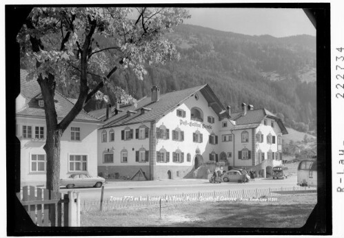 Zams 775 m bei Landeck in Tirol / Post - Gasthof Gemse