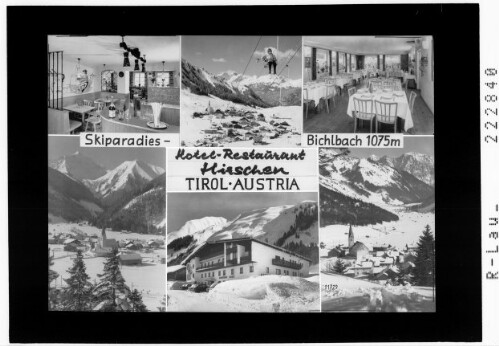 Skiparadies Bichlbach 1075 m / Hotel - Restaurant Hirschen Tirol - Austria