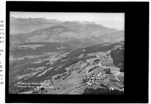 Sulzberg mit Schesaplana und Schweizer Berge