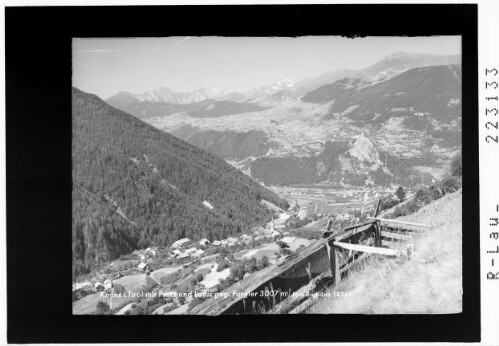 Kauns in Tirol mit Prutz und Ladis gegen Furgler 3007 m