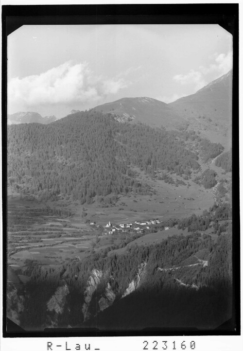 [Fendels ob Ried im Oberinntal gegen Ochsenkopf / Tirol]
