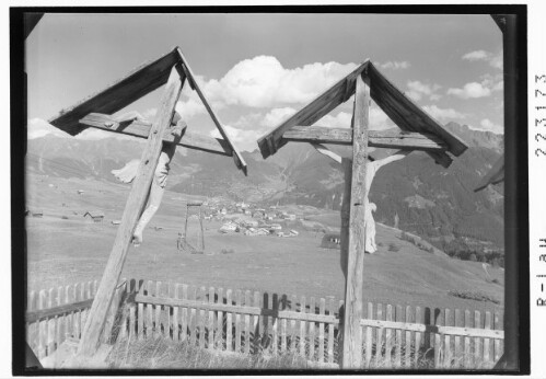 [Kalvarienberg ob Fiss im Oberinntal Kaunergrat und Glockturmkamm / Tirol]