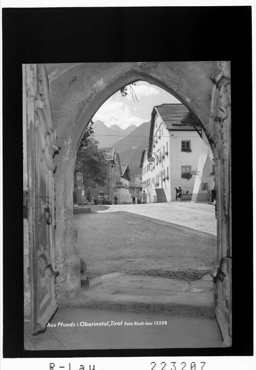 Aus Pfunds im Oberinntal / Tirol