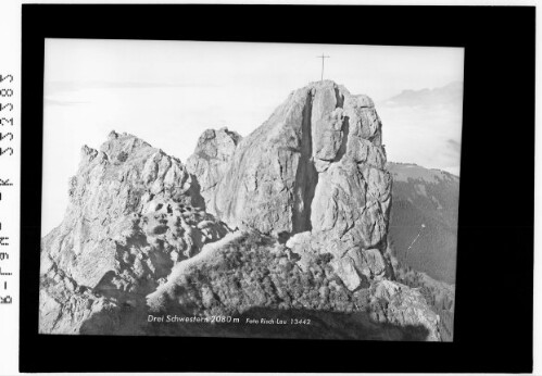 Feldkirch / Drei Schwestern 2080 m : [Drei Schwestern bei Frastanz / Blick von der Grossen Schwester]