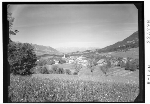 [Schnifis im Walgau gegen Alpsteingruppe]