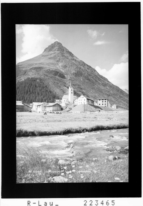 Sommerfrische - Galtür mit Gorfenspitze / Tirol