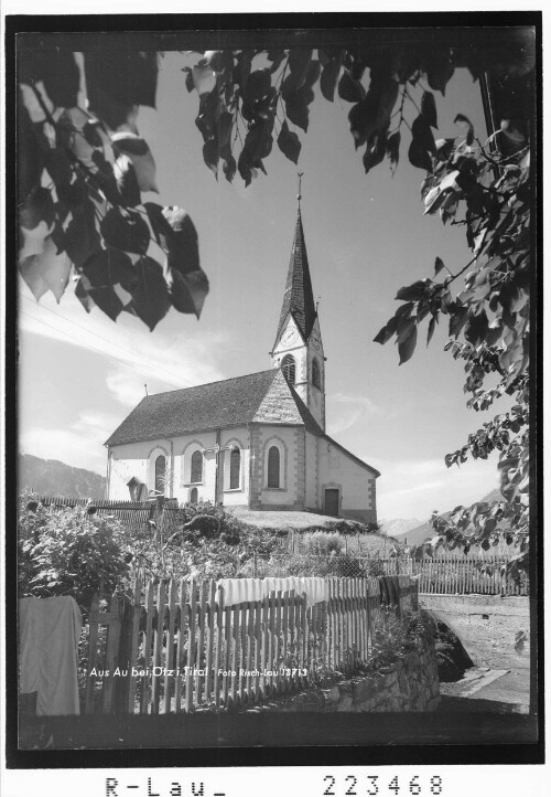 Aus Au bei Ötz in Tirol