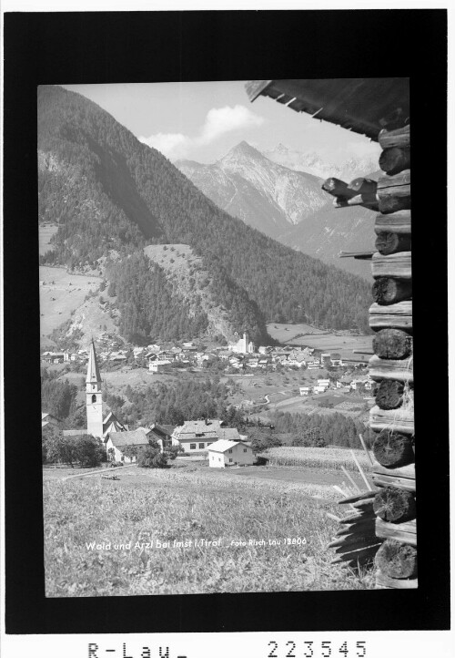 Wald und Arzl bei Imst in Tirol