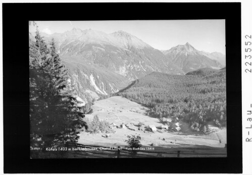 Köfels 1403 bei Umhausen / Ötztal in Tirol