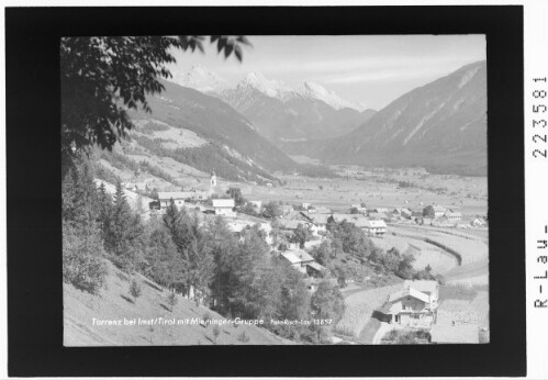 Tarrenz bei Imst / Tirol mit Mieminger Gruppe